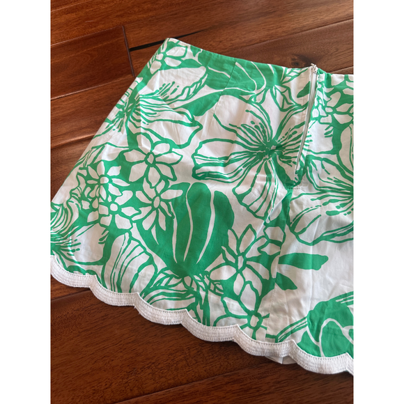 Lilly Pulitzer Green & White Skort - Picture 4 of 6